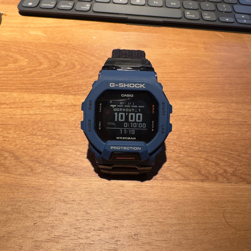 Casio G-Shock GBD-200-2 OS Sport Modern Bluetooth Step Tracker Watch